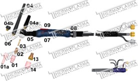Torcha Pulsador Refrigerada Tig 20